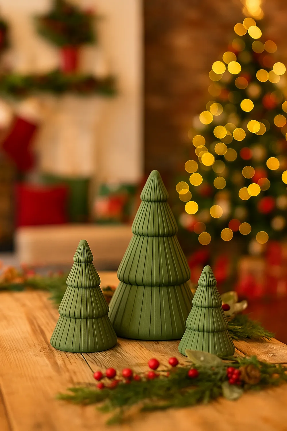 Christmas trees - Free 3D Print Model - MakerWorld