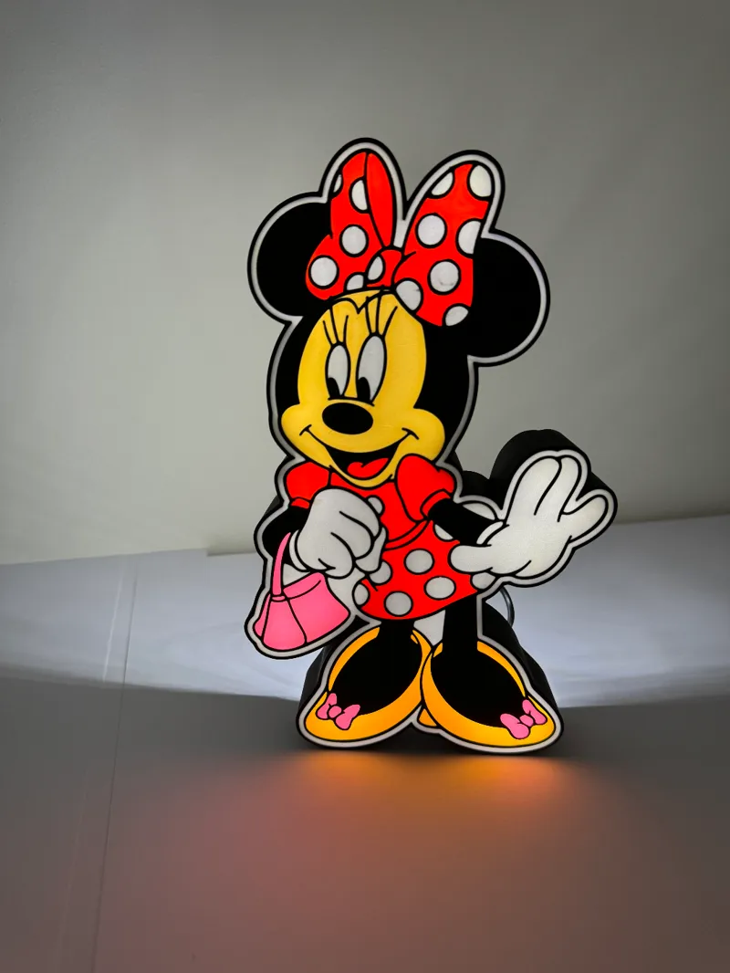 Minnie Mouse LED Light box