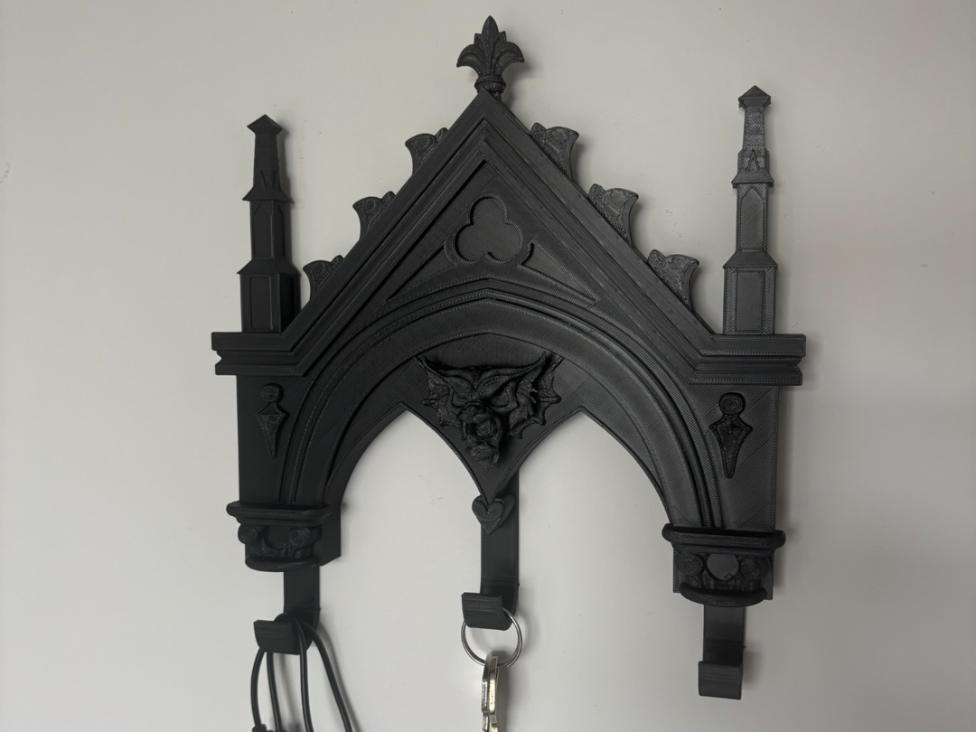 Hooks in gothic victorian style - wall mounted 