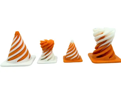 Traffic cone Spiral Fidget