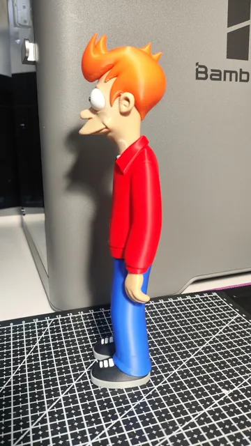 Accesorio para impresora 3D: FRY Futurama — vista de referencia 3
