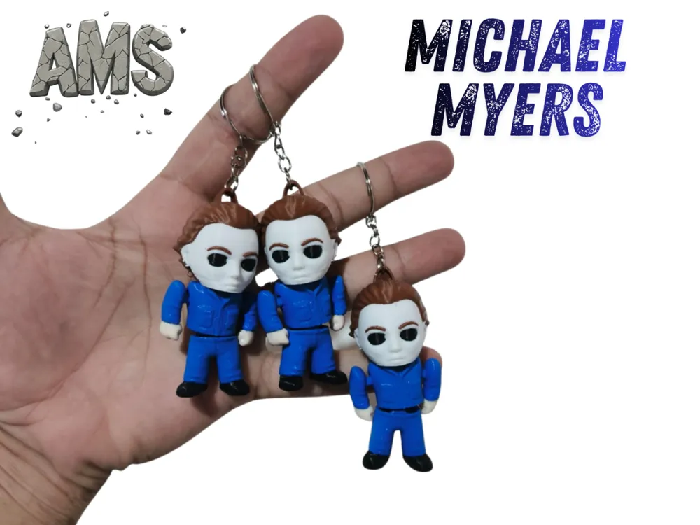 MICHAEL MYERS MINI AND KEYCHAIN - Free 3D Print Model - MakerWorld