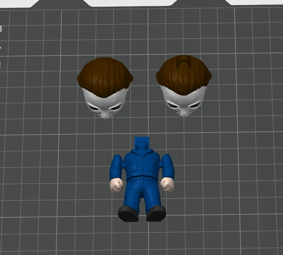 MICHAEL MYERS MINI AND KEYCHAIN - Free 3D Print Model - MakerWorld