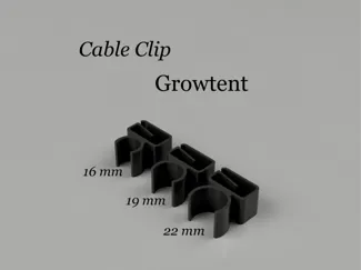 Growtent Cable Clip (16 / 19 / 22 mm)