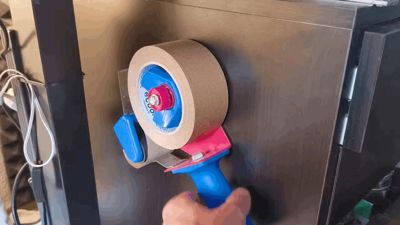 Simple Tape Gun Holder / Wall Mount