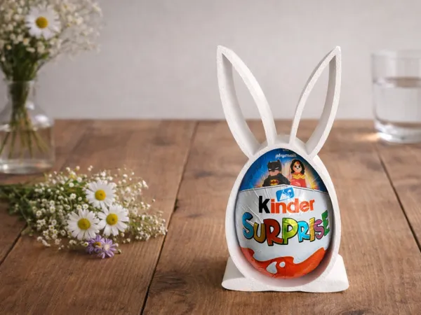 Support à œufs lapin de Pâques