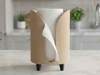 Modern Paper Towel Holder