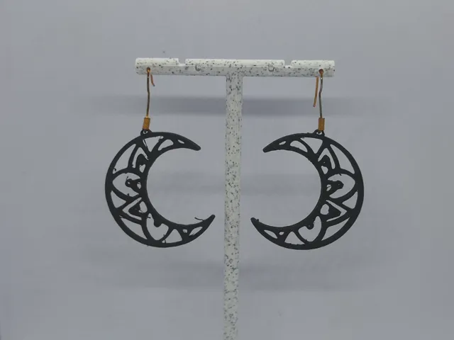 Aretes Media Luna Zen