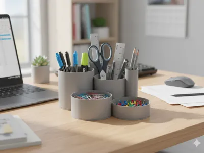 round desk organizer