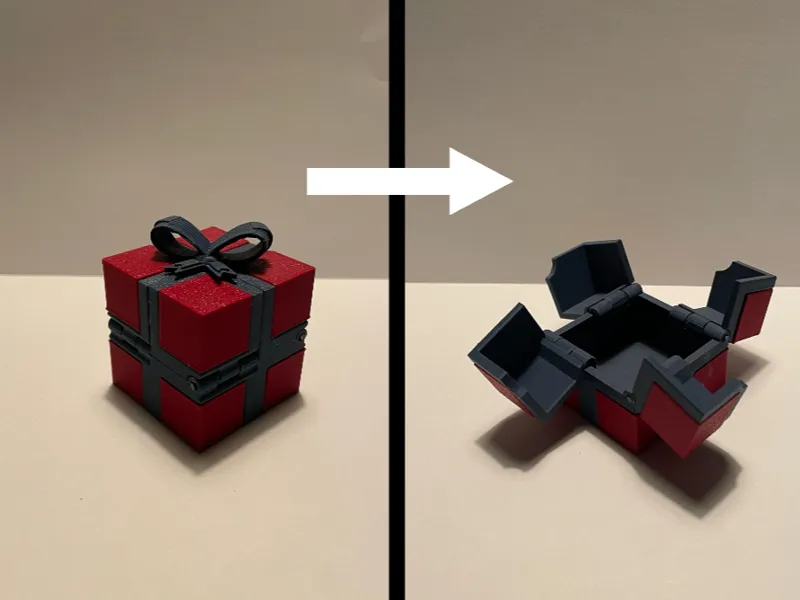 Satisfying Opening Gift Box (no AMS needed)