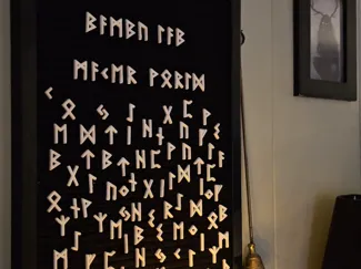 Runes - Elder FUTHARK for letterboard