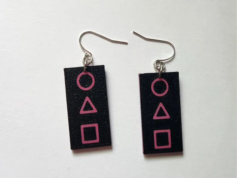 Squid Game earrings