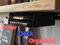 Organiseur à fixer sous le bureau — photo 1