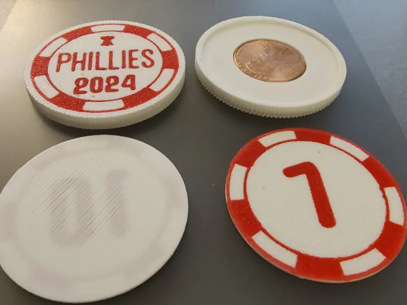 Phillies Poker Chips