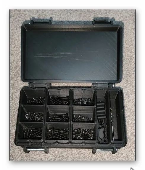 Mallette robuste avec inserts interchangeables