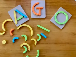Letter Building Puzzles