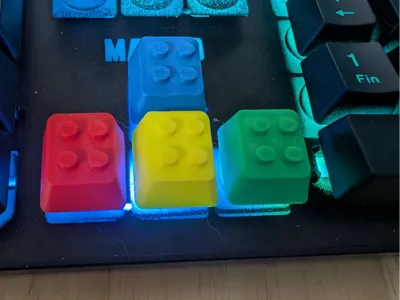 Brick Membrane Keyboard Cap