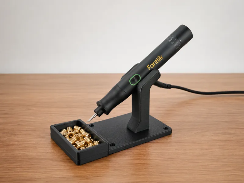 Soldering Iron Stand - Heat thread inserts