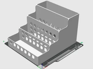 BIG Bathroom organizer