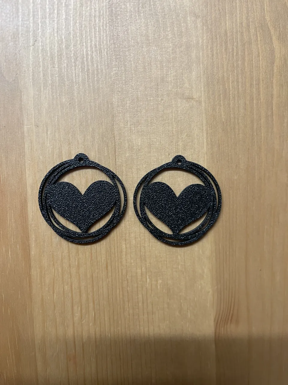 Heart Earrings view 2