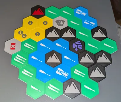 Quest for El Dorado Map Tiles