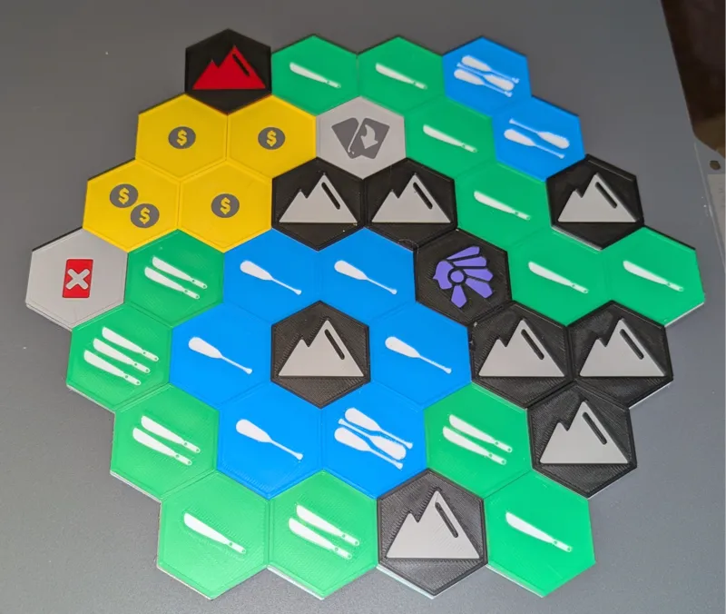 Quest for El Dorado Map Tiles