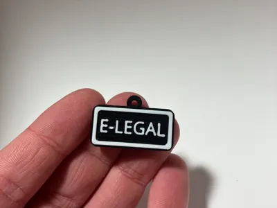 E-LEGAL Keychain