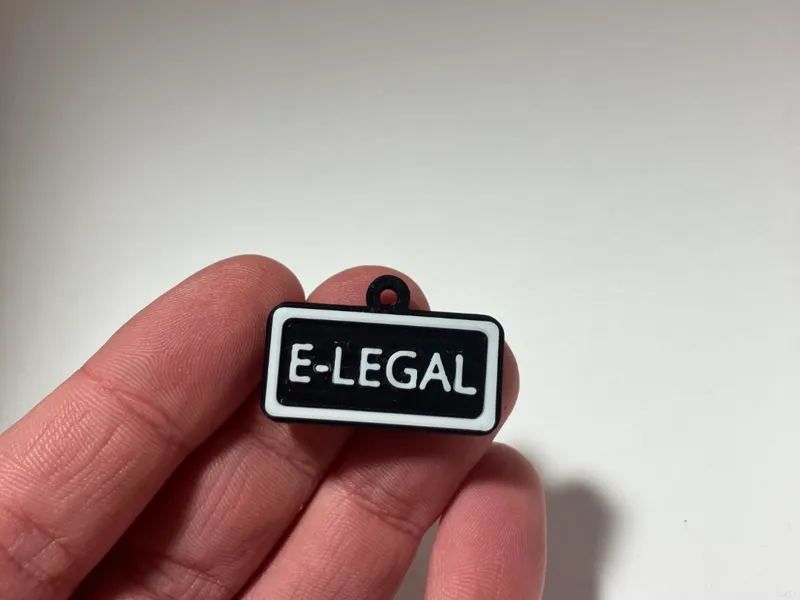 E-LEGAL Keychain