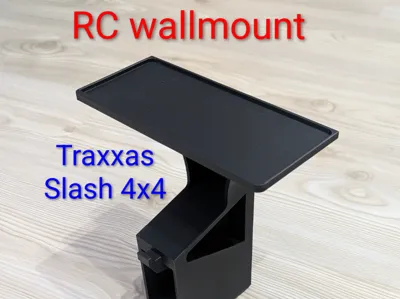 RC Wall Mount for Traxxas Slash 4x4