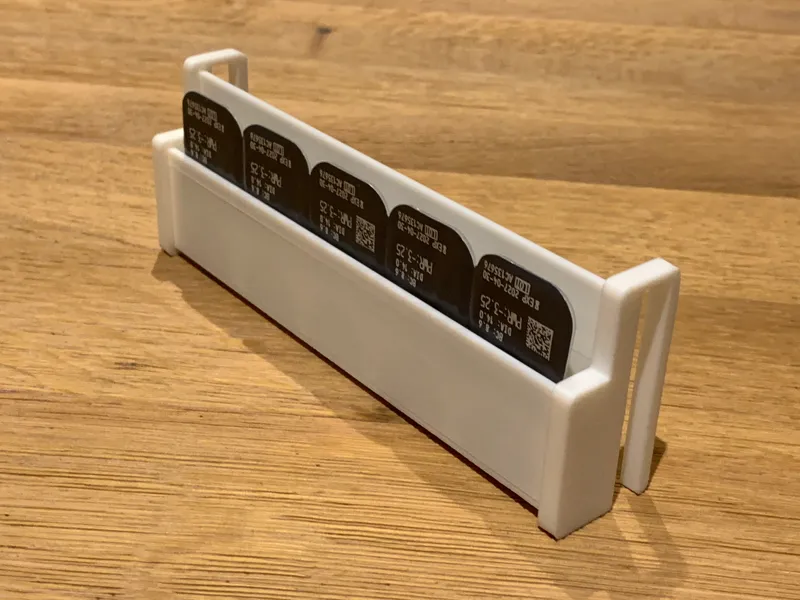 Contact Lens Undershelf Storage