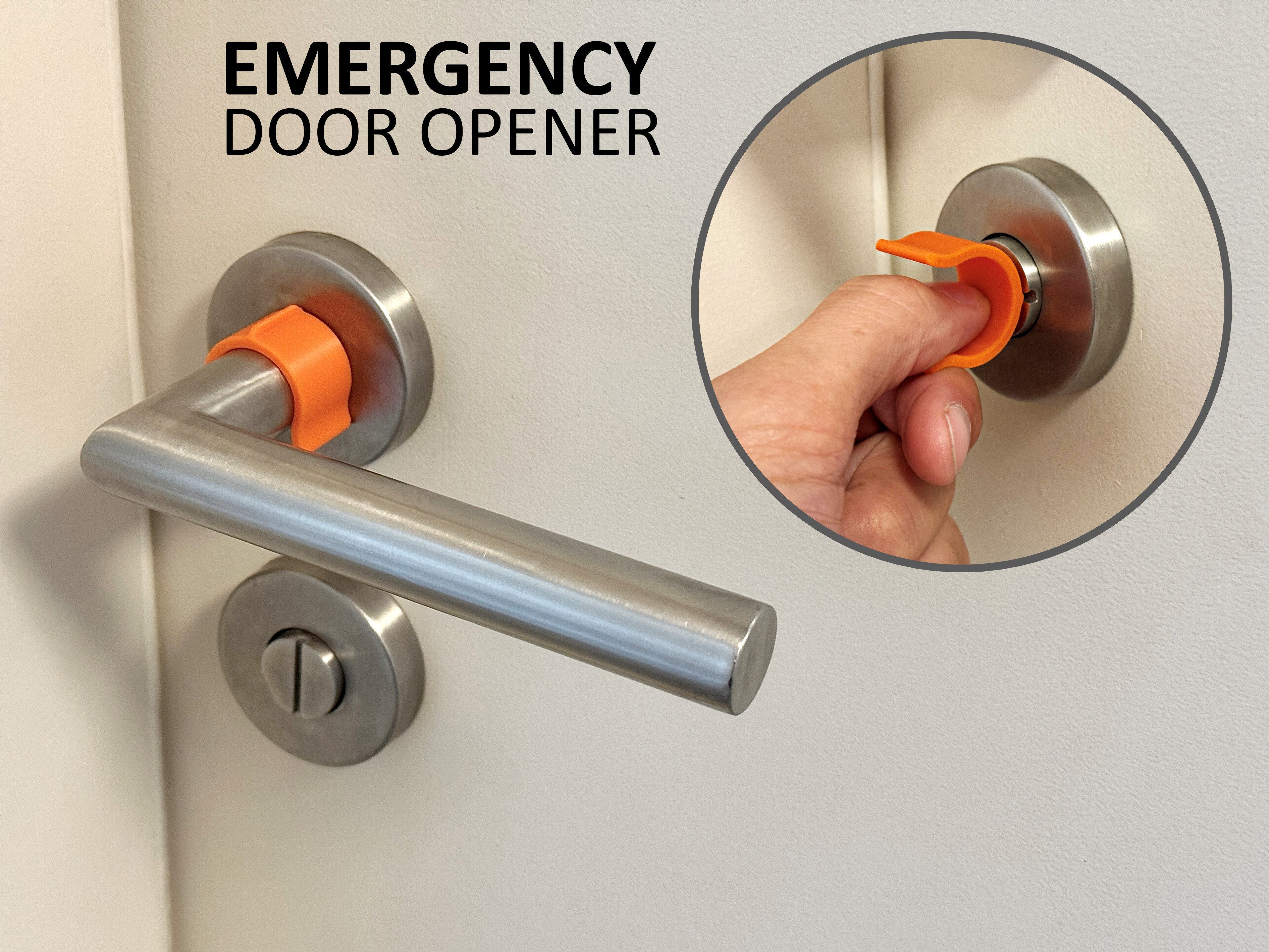 Emergency Bathroom Door Opener - 1