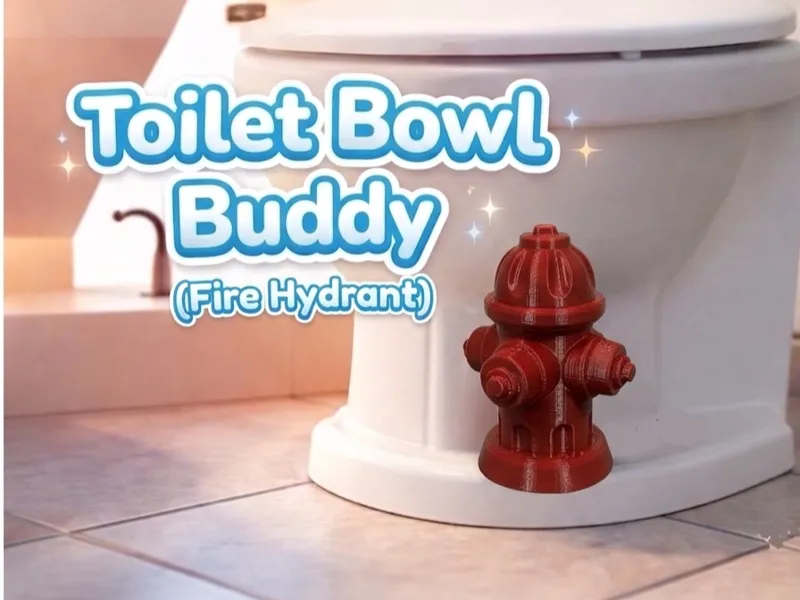 Bathroom Buddy Fire Hydrant Bolt Covers