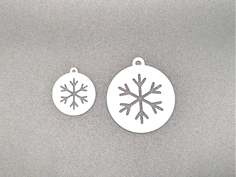 Cutout Snowflake Gift Tags