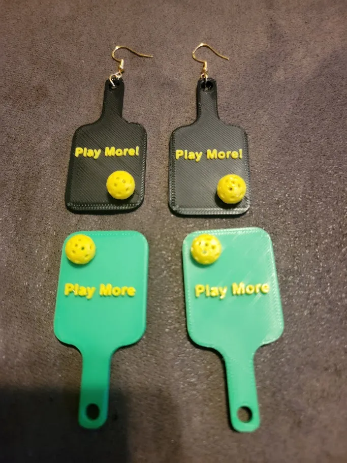 Pickleball Key Chain