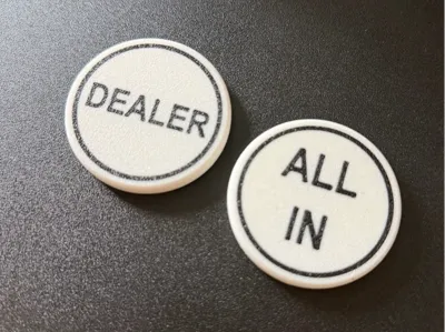 Dealer Poker Chip 