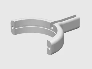 70mm EDF Halterung