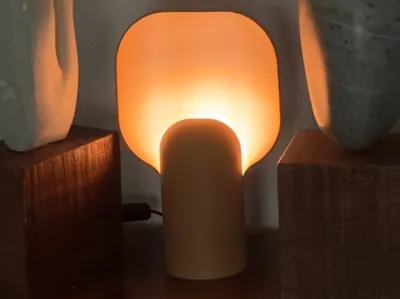 Wooden lamp