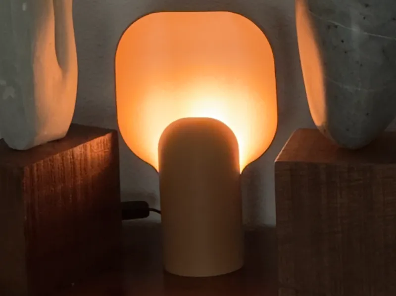 Wooden lamp