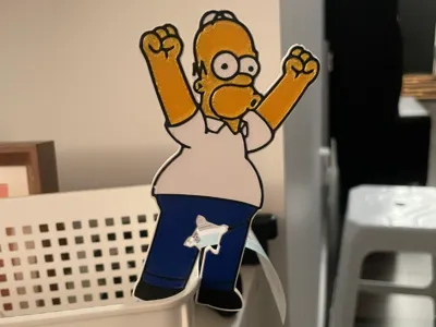 Homer Simpson bread clip
