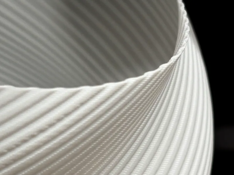 The Helios Spiral Vase