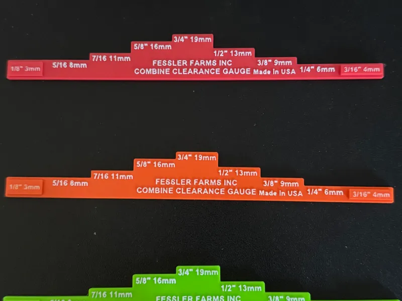 Combine Clearance Gauge