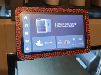 Fancy Screen Cover For Bambu P2S/ X1 /H2 printers