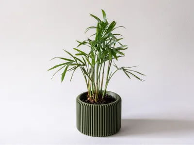 Ribbed Mini Planter