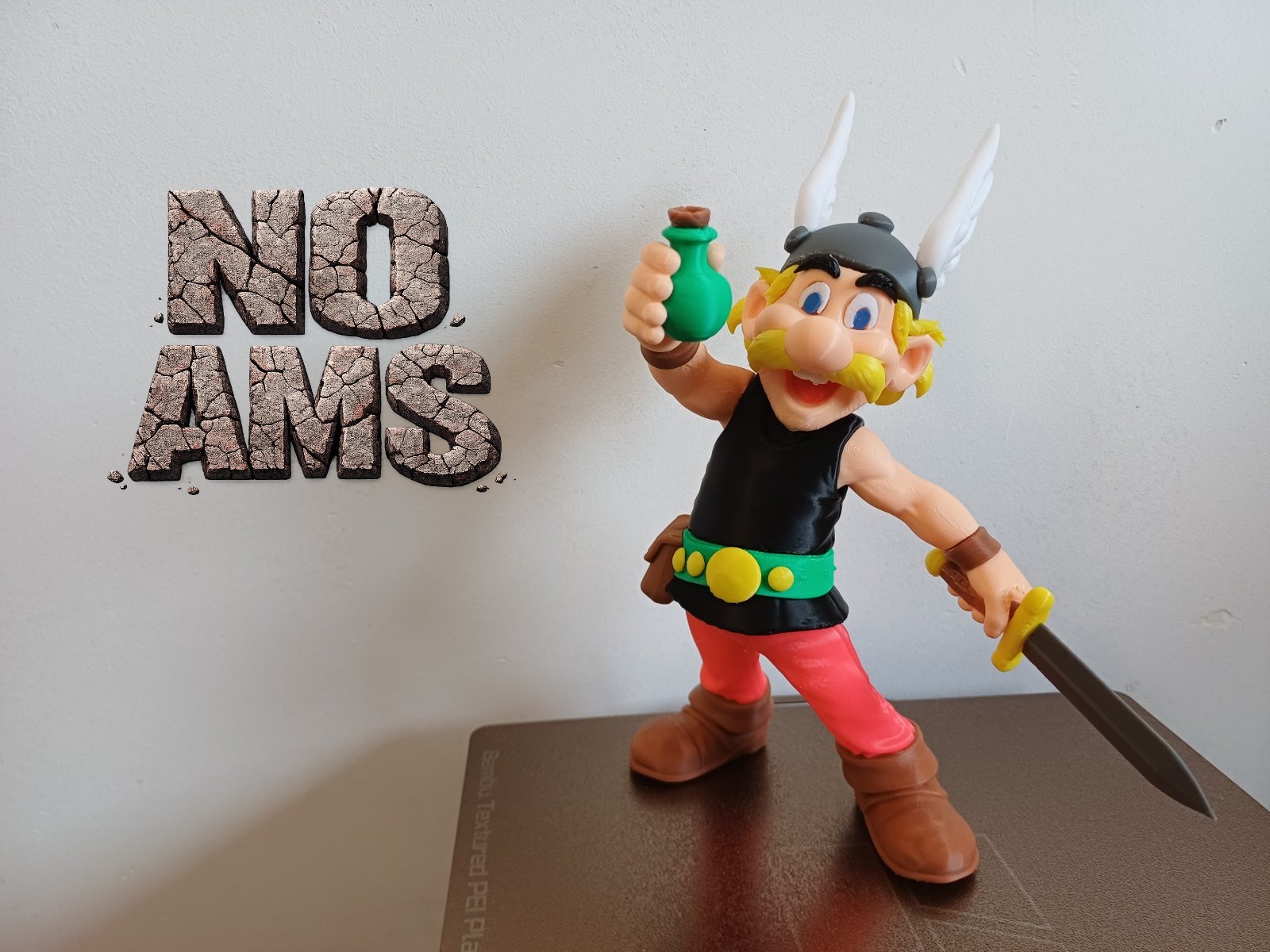 Miniatura 1 do modelo 3D Asterix / NO AMS