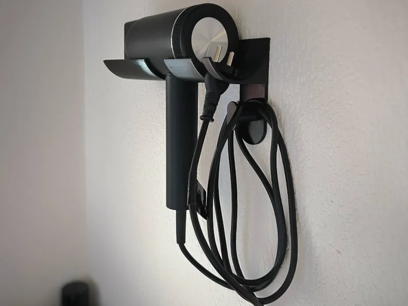 Hair dryer holder