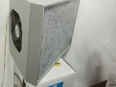 Large low draft HEPA Filter