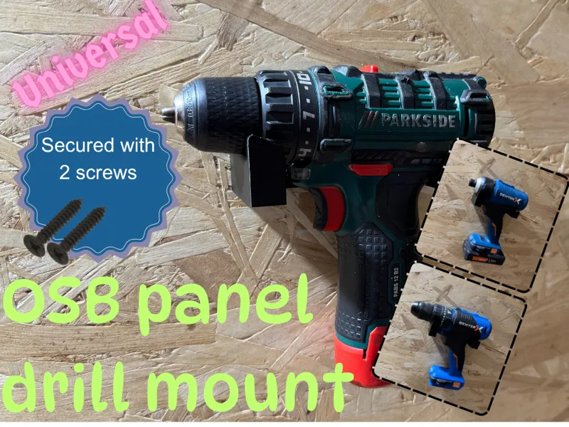 OSB-Tools Drill mount