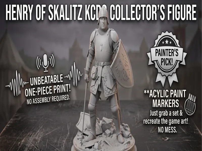 HENRY OF SKALITZ: KCD2 Collector's Figure Showcase