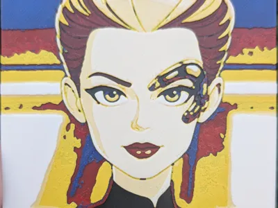 Lower Decks Seven of Nine | Hue Forge | 5 colours