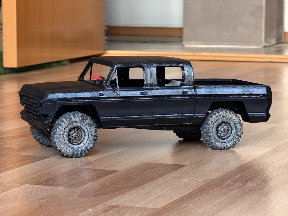 TRX4M F250 Crew Cab Body - Free 3D Print Model - MakerWorld